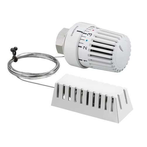 Oventrop Thermostat "Uni LH" 7-28 C, 0 * 1-5, Fernfühler 5m, weiß 1011666