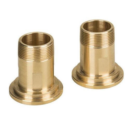 Grünbeck Adaptersatz zum Umrüsten von DK-standard 1 1/2" auf GENO-DK 2, 1 1/2", für den Austausch eines Grünbeck-Systemtrenners 132890