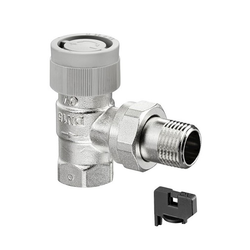 Oventrop Thermostatventil "AQ" DN20, Eck, mit "Q-Tech" 1183066