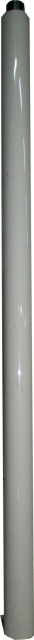 Wolf Luft-/Abgasrohr DN63/96 Länge 1957mm weiß 2600127