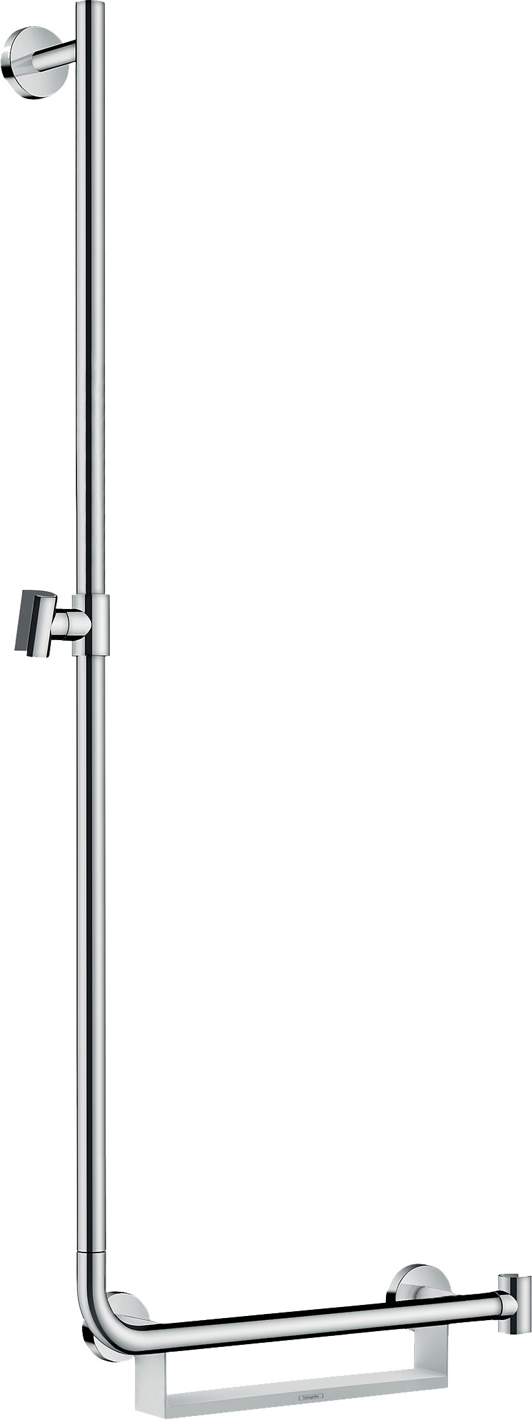 Hansgrohe Brausestange Unica Comfort 1100mm Links weiss/chrom 26403400