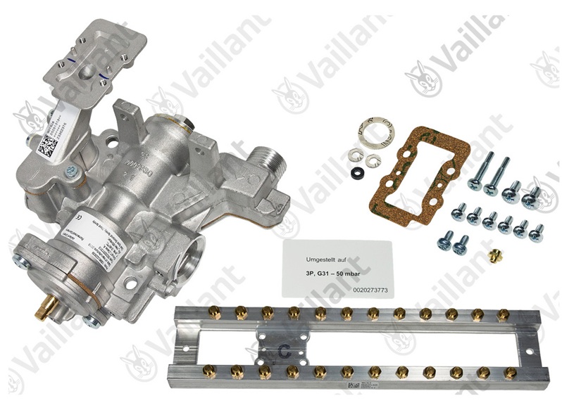 Vaillant Umstellsatz, auf 3P 50mbar 0010026392
