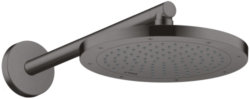 Hansgrohe Brausearm DN15 390mm Axor ShowerSolutions brushed black chrom 26431340