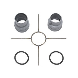 Vaillant Set 6 Grundelemente Brennwert DN 80 für flexible Abgasleitung DN 80, PP 0020021008