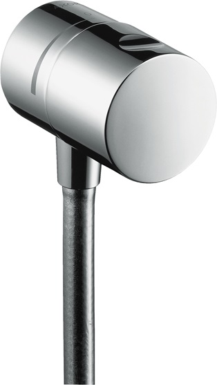 Hansgrohe Wandabsperrventil Axor Uno Fixfit Stop chrom mit Schlauchanschluß 38882000