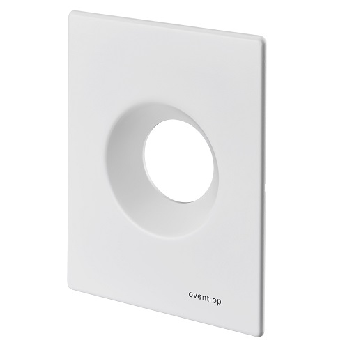 Oventrop Abdeckplatte für "Unibox" Einzelraumregelung, Bautiefe 110mm, weiß 1022691