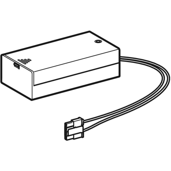 Geberit Batteriefach für Urinal-Steuerung und Waschtisch-Armaturen mit elektronischer Spülauslösung 241.945.00.1