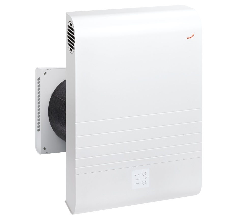 Zehnder Komfort-Lüftungsgerät ComfoAir 70, Außenhaube Kunststoff, inkl. Feuchtesensor LWZ-527008780