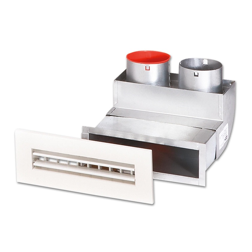 Helios FRS-WBS 2-75 Winkelbogen-Set, 2 x DN 75mm 09996