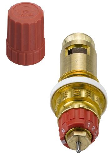 Danfoss Einbauventil Serie 3 RA-NI G 1/2AG, ohne Stopfen (für Schäfer-Heizkörper) 013G7380