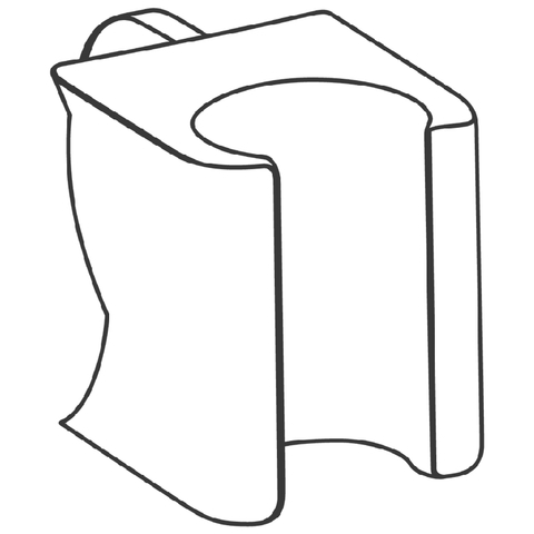 Grohe Gelenkstück für Brausehalter chrom 422000