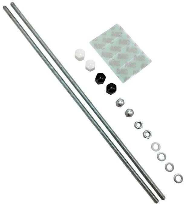 Kermi Befestigungs-Set Konvektor Bauhöhe 280mm ZB00360004