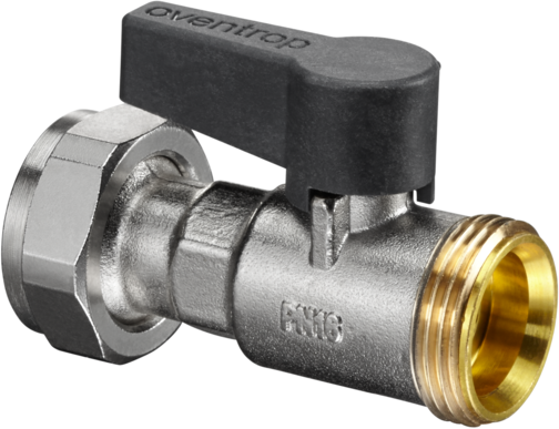 Oventrop Kugelhahn für "Multidis SF"- Verteiler zur Heizkreisabsperrung, 3/4"AG 1406504