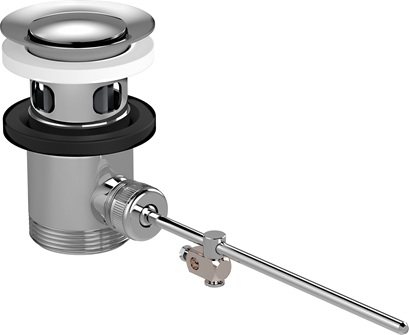 Hansgrohe Ablaufgarnitur DN32 für Waschtisch und Bidet rot 94139430