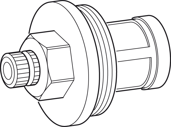 Ideal Standard Kopfbrausehalterung, komplett F961238NU
