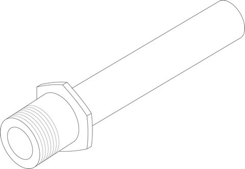 Bosch Tauchhülse 1/2"x120 NI 7735501551