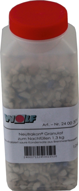 Wolf Neutralisationsgranulat 1,3kg Nachfüllpackung, Gasbrennwert 2400371