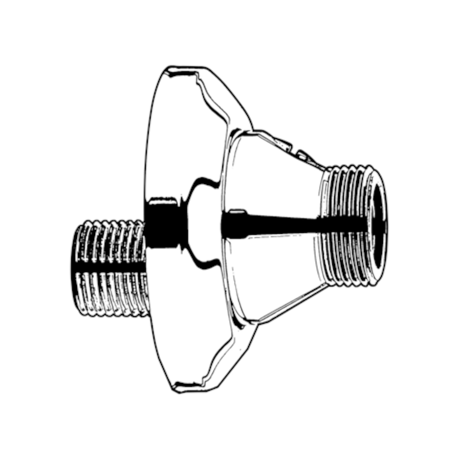 Kludi S-Anschluss absperrbar, chrom 7589505-00