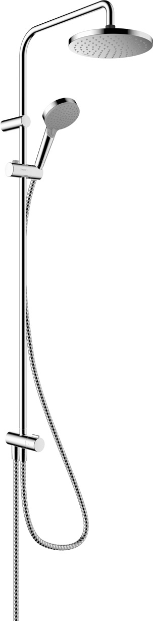 Hansgrohe Showerpipe 200 1 jet Vernis Blend Reno chrom 26272000