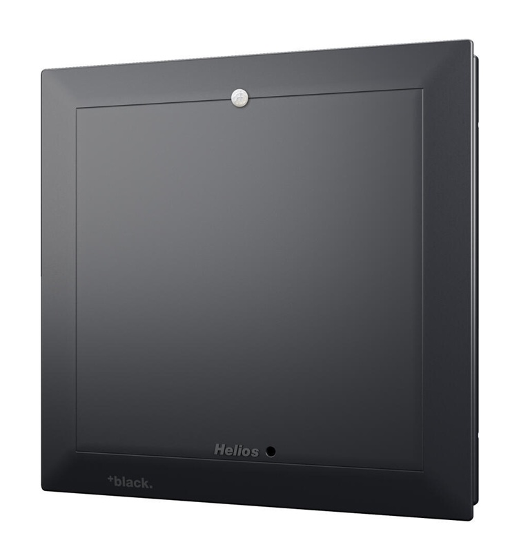 Helios ELS-FB-P black Fassadenblende für Präsenzmelder, ohne Filter 40776