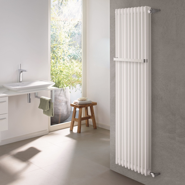 Zehnder Röhrenradiator Charleston 6-Säuler H: 220 L: 78,2cm, Modell 6220-17, weiß ZC164617B129000