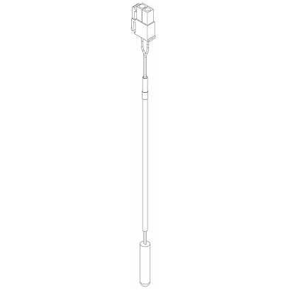 Bosch / Buderus Temperaturfühler NTC 900mm 4,7kOhm 8738203398