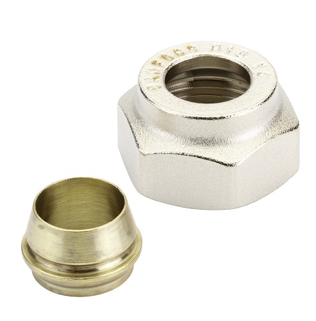 Danfoss Klemmverbinder G 3/4 IG auf 18mm, für Stahl- und Kupferrohre 013G4128