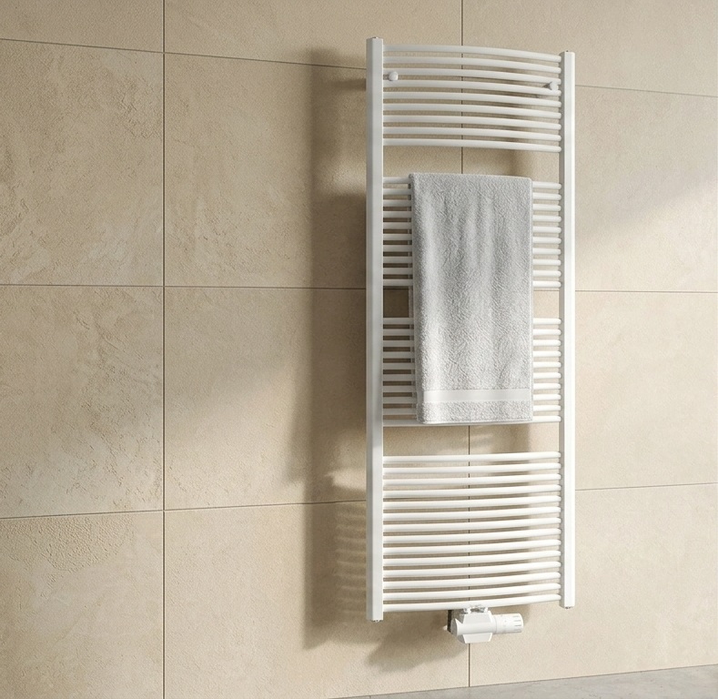Viessmann Badheizkörper Bolzano gebogen Mittelanschluss H: 178,5 B: 75cm 7532394