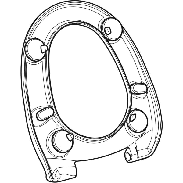 Geberit AquaClean 8000plus WC-Sitz fixiert, ohne Deckel 250.062.00.1