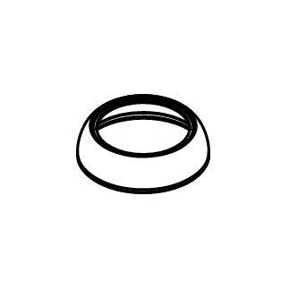 Hansgrohe Kappe Axor Citterio M Waschtischmischer chrom 98863000