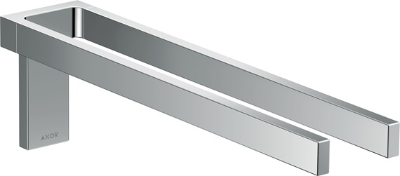 Hansgrohe Handtuchhalter zweiarmig Axor Universal Rectangular chrom 42622000