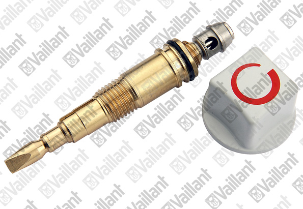 Vaillant Temperaturwähler 250-400/7 W (inkl.SINE), mit Wassermengen-Begrenzer 012519