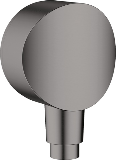 Hansgrohe Schlauchanschluss DN15 Fixfit S mit Rückflussverhinderer brushed black chrom 26453340