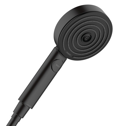 Hansgrohe Handbrause Pulsify S 105 3 jet EcoSmart Relaxation mattschwarz 24111670