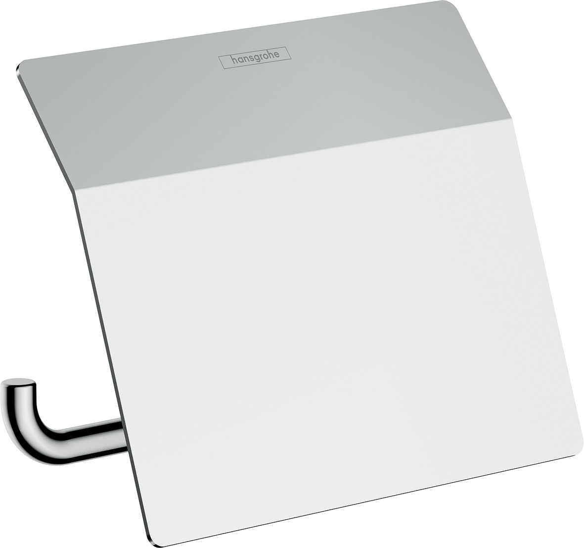 Hansgrohe Papierrollenhalter mit Deckel AddStoris chrom 41753000