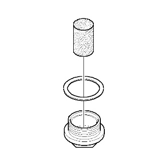 Vaillant Wassersieb für Gas-Durchlaufwasserheizer MAG 11-0/0 (Y) XZ MAG 11-0/0 GX 115318