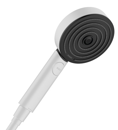 Hansgrohe Handbrause Pulsify S 105 3 jet EcoSmart Activation mattweiß 24101700