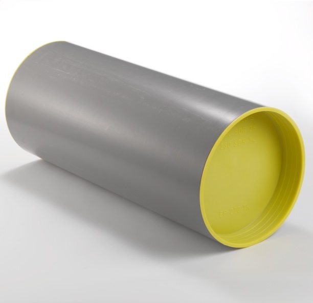 Zehnder Wandeinbaurohr rund für ComfoAir 70, aus Kunststoff, Länge 900mm 527009120