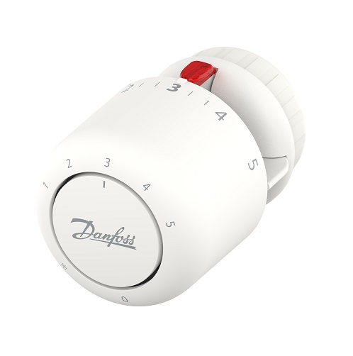 Danfoss Thermostatkopf Aero RA Click gasgefüllt, eingebautem Fühler, Nullabsperrung 015G4598