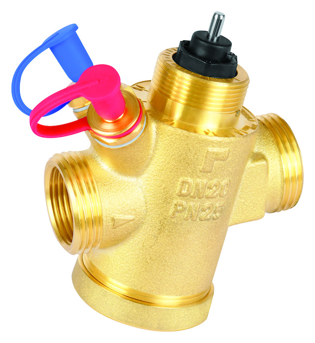 Resideo druckunabhängiges Regelventil Kombi-PICV, DN25, PN25, 300-2700 l/h, 20-600 kPa V5007TZ10252700