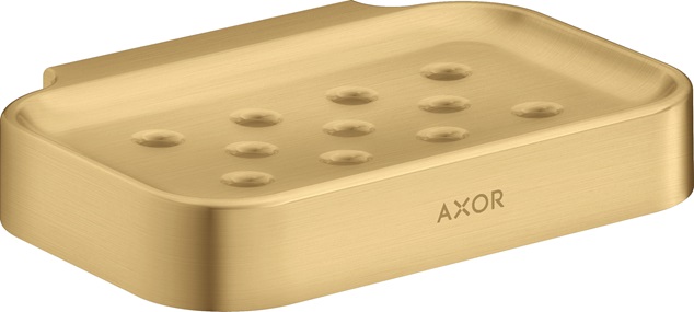 Hansgrohe Seifenschale Axor Universal Circular brushed gold optik 42805250