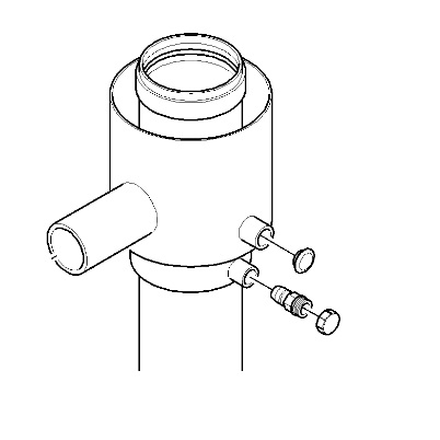 Vaillant Zubehörbeutel Abgasrohr für Gas-Brennwertkessel VKK 226/2 R1 VKK 226-476 079312