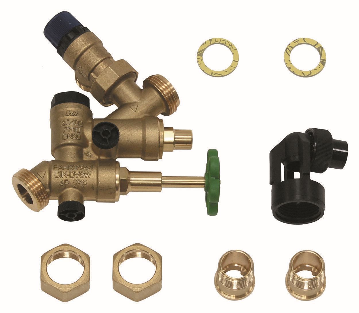 Vaillant Speicher-Sicherheitsgruppe R 3/4" für Speicher über 200 l, 10 bar 305827