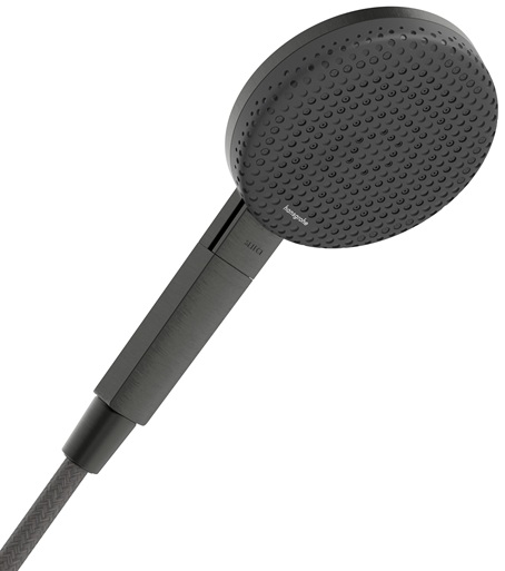 Hansgrohe Handbrause Raindance Alive Select S 125 3jet EcoSmart brushed black chrom 24511340