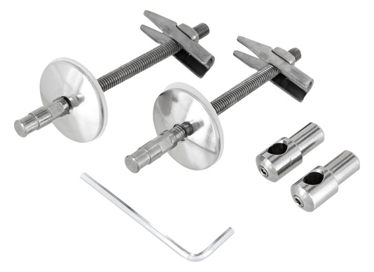 Ideal Standard Scharniersatz Contour 21 Schools, für WC-Sitz EV430BJ