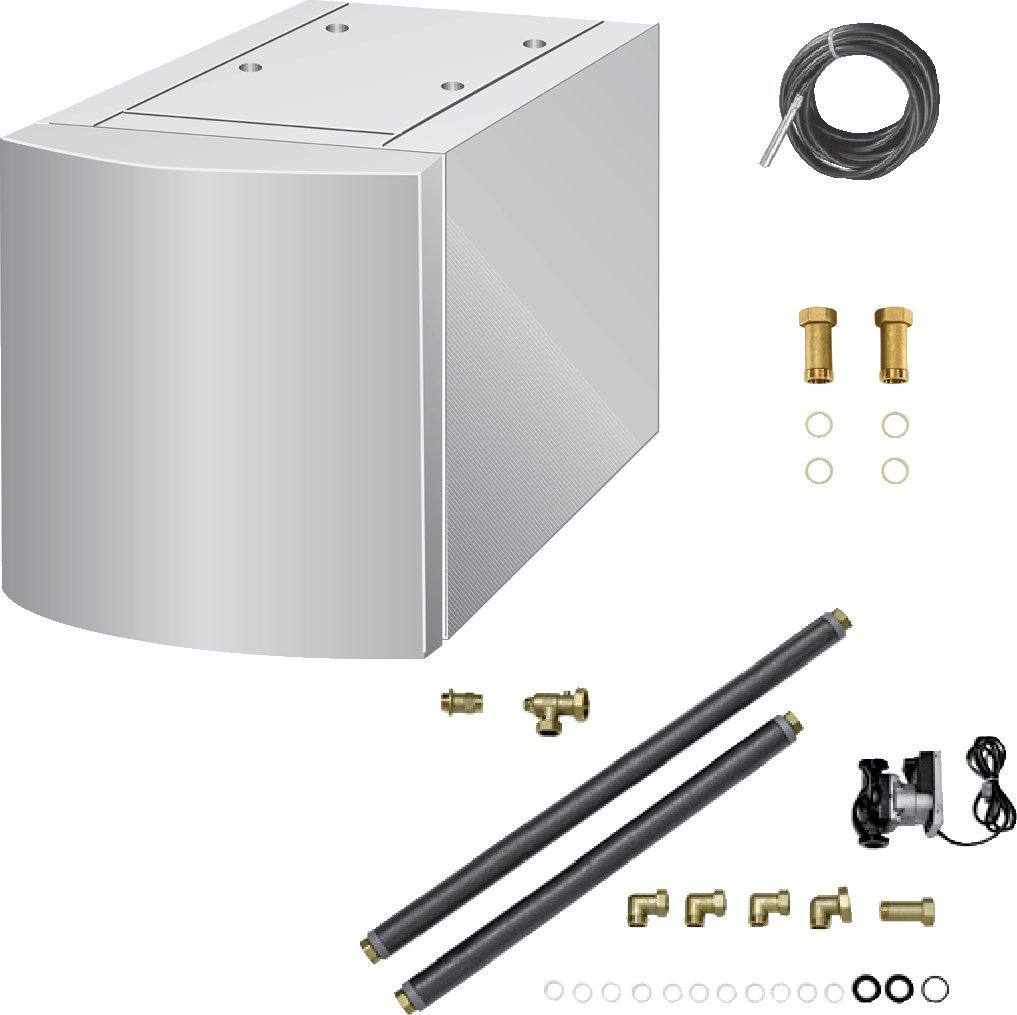 Bosch Anschlussrohrgruppe OC7000 F mit WST-2 Zubehör Warmwasserspeicher BCC 26-HE 8718588481