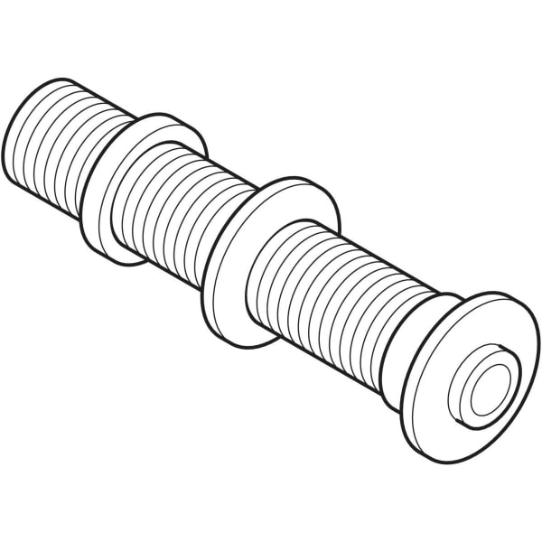Geberit Drücker und Rosette glanzverchromt 241.887.21.1
