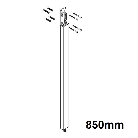 Hansgrohe Rohr mit Abdeckung 850mm 92265000