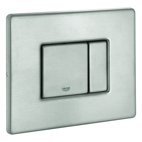 Grohe Abdeckplatte edelstahl, mit Drucktaste 42374SD0