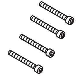 Hansgrohe Zylinderschraube Axor M5x40mm DIN 912 Gewinde bis zum Kopf 97673000